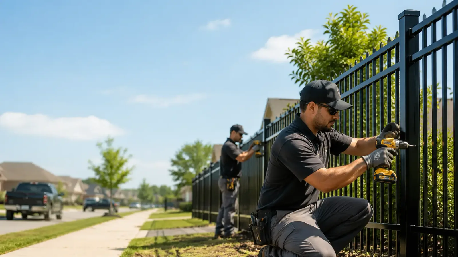 Metal Fence Installation in Energy, TX